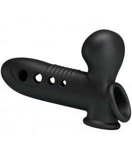 PRETTY LOVE - MANICOTTO PER PENE CRANE CON AIRBAG NERO