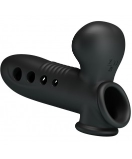 PRETTY LOVE - MANICOTTO PER PENE CRANE CON AIRBAG NERO