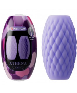 PRETTY LOVE - ATHENA EROS SILICONE MASTURBATORE MASCHILE VIOLA
