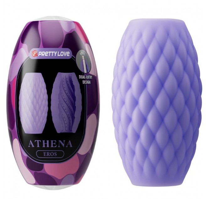 PRETTY LOVE - ATHENA EROS SILICONE MASTURBATORE MASCHILE VIOLA
