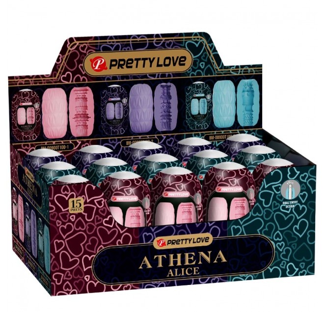 PRETTY LOVE - ATHENA ALICE PACK 15 VARI MASTURBATORI MASCHILI
