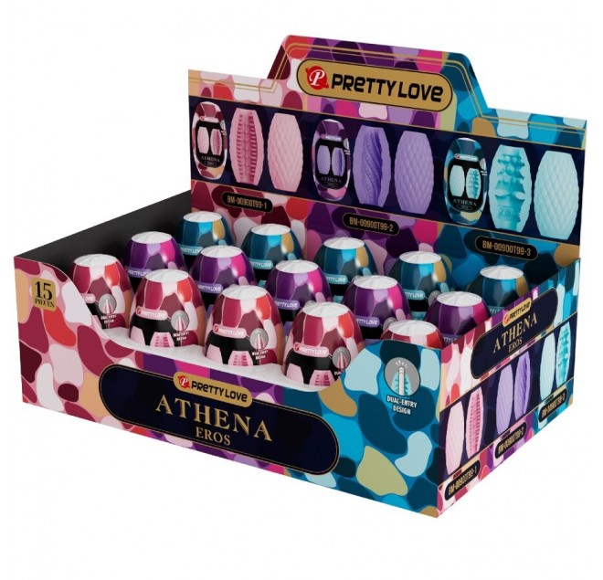 PRETTY LOVE - ATHENA EROS PACK 15 VARI MASTURBATORI MASCHILI
