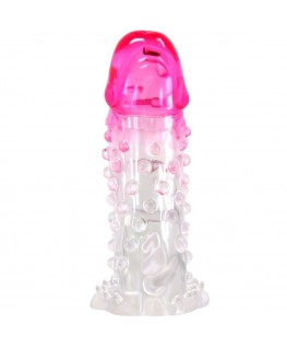 PRETTY LOVE - GUAINA DI ALLARGAMENTO REALISTICA WILFORD CON PENE RILIEVO ROSA