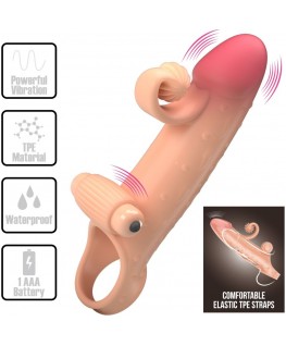 ROMANCE - GUAINA PER PENE VIBRANTE NATURALE ROMANCE - GUAINA PER PENE VIBRANTE NATURALE che trovi in offerta solo su SexyShopOnline a -35% di sconto