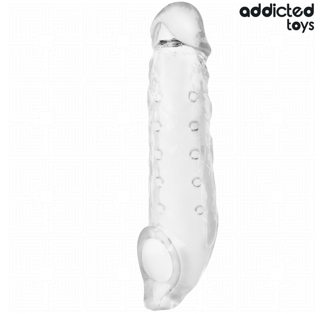 ADDICTED TOYS - ESTENSIONE PENE TRASPARENTE TAGLIA S 23 CM