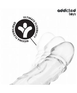 ADDICTED TOYS - ESTENSIONE PENE TRASPARENTE 27 CM