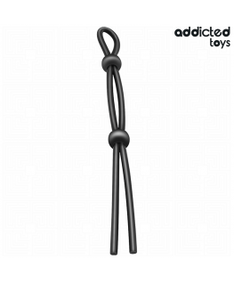 ADDICTED TOYS - CORDA IN SILICONE PER IL PENE A DOPPIO ANELLO