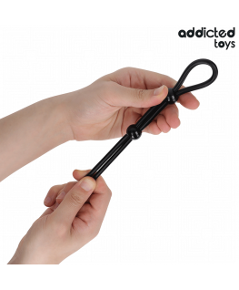 ADDICTED TOYS - CORDA IN SILICONE PER IL PENE A DOPPIO ANELLO