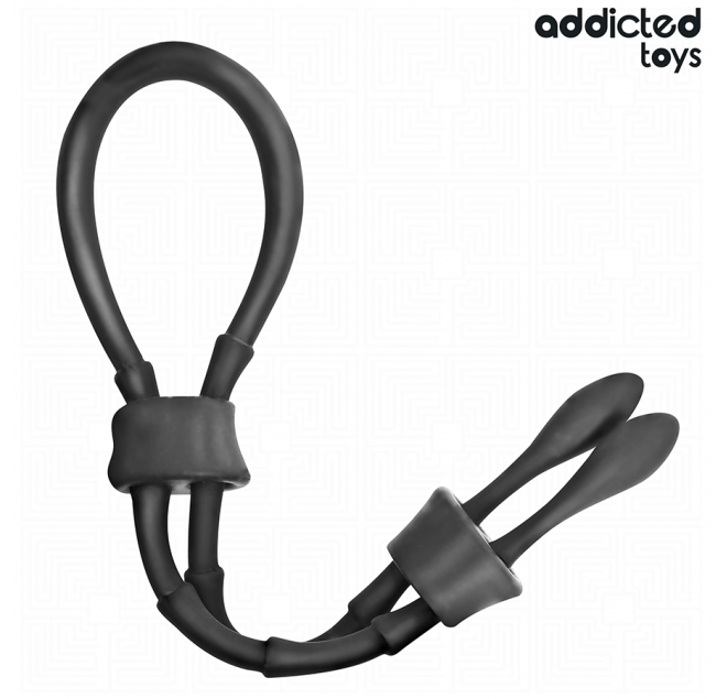 ADDICTED TOYS - CORDA IN SILICONE REGOLABILE PER IL PENE