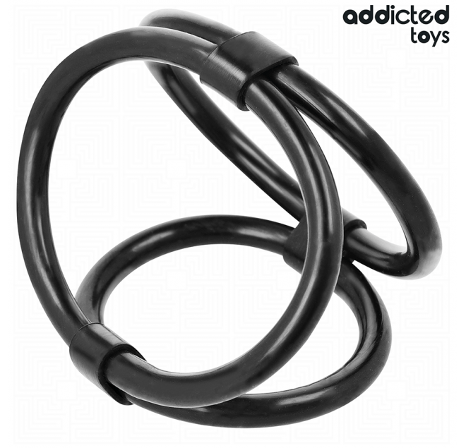 ADDICTED TOYS - ANELLO PER PENE TRIPLO