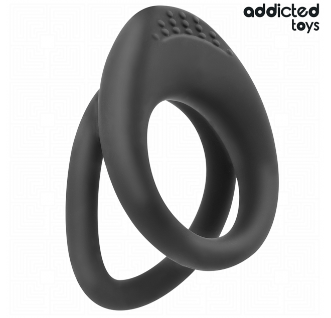 ADDICTED TOYS - ANELLO PER PENE A DOPPIA TEXTURE