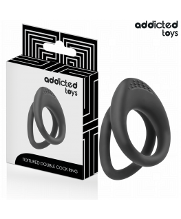 ADDICTED TOYS - ANELLO PER PENE A DOPPIA TEXTURE
