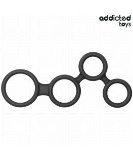 ADDICTED TOYS - ANELLO PER PENE CON DIVISORI PER TESTICOLI
