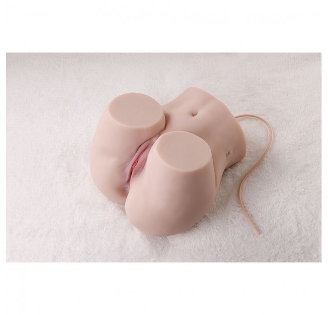 XISE - MASTURBATORE VAGINA REALISTICO CON VIBRAZIONE E ASPIRAZIONE E TELECOMANDO 6 KG