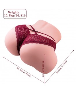 XISE - MARISA MASTURBATORE VAGINALE REALISTICO MULTIPOSIZIONE CON SPINTA