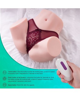 XISE - MARISA MASTURBATORE VAGINALE REALISTICO MULTIPOSIZIONE CON SPINTA