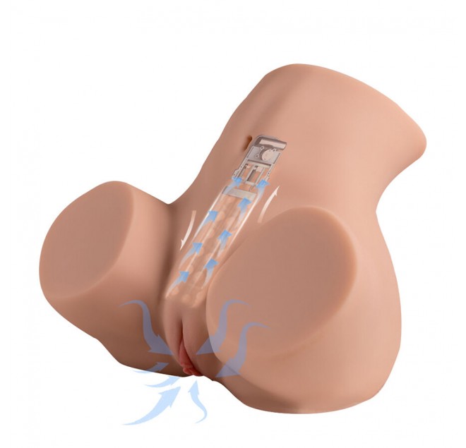 XISE - DANAE THRUSTING REALISTICO MASTURBATORE VAGINALE CON VIBRAZIONE MULTIPOSIZIONE