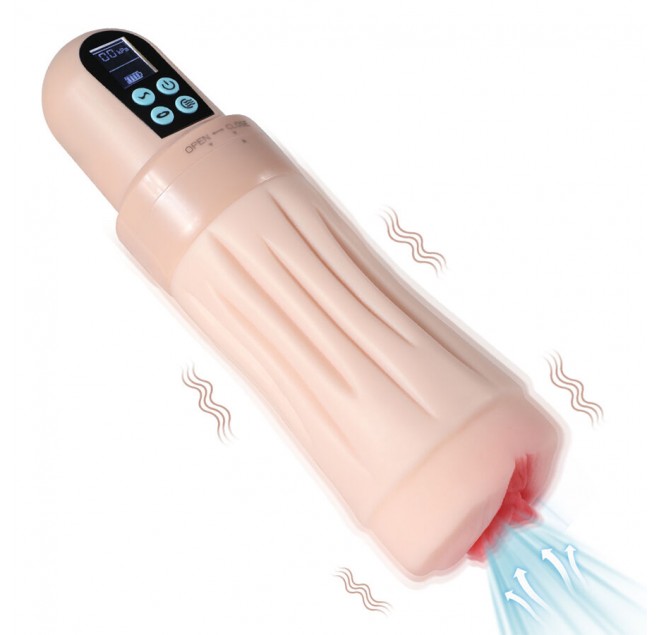 XISE - SUCTROKER V3.0 III MASTURBATORE VAGINALE CON VIBRAZIONE