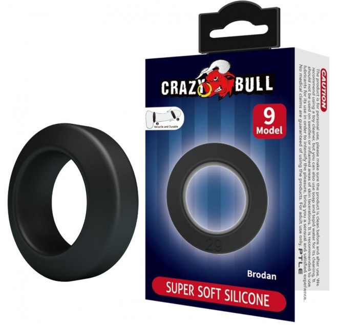 CRAZY BULL - BRODAN ANELLO IN SILICONE MODELLO 9