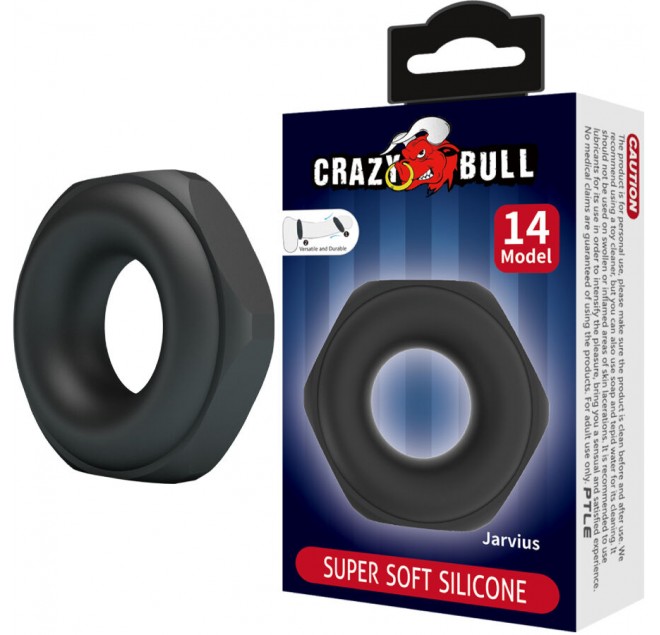 CRAZY BULL - ANELLO IN SILICONE JARVIUS MODELLO 14