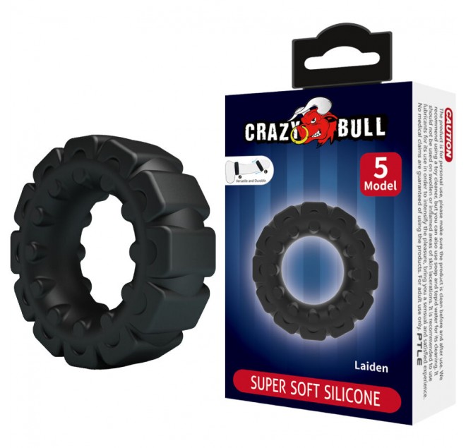 CRAZY BULL - ANELLO IN SILICONE LAIDEN MODELLO 5
