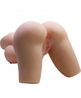 CRAZY BULL - LILY TORSO FEMMINILE REALISTICO VAGINA E ANALE 4 KG