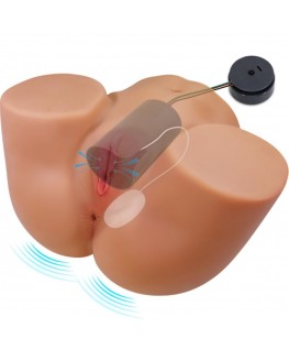 CRAZY BULL - ILANA VIBRATORE E SUCCHIATORE REALISTICO PER POLSO FEMMINILE CON SUONO 6,8 KG