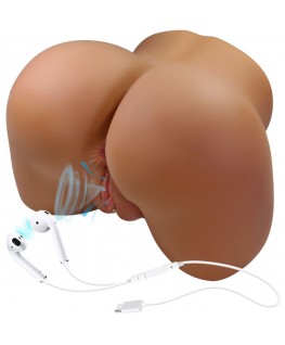 CRAZY BULL - WENDY VIBRATORE E SUCCHIATORE REALISTICO PER POLSO FEMMINILE CON SUONO 11 KG