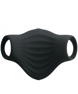 ROCKS-OFF - VIBRATORE FLESSIBILE PALM BLACK MASTURBATOR