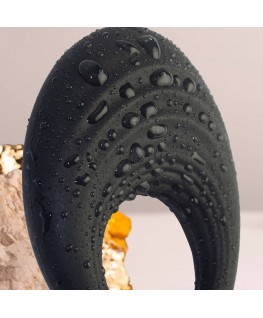 ROCKS-OFF - ANELLO VIBRANTE PER PENE SPIRE NERO