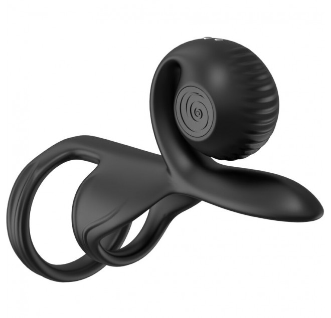 SNAIL VIBE - JOVI COUPLES RING TELECOMANDO NERO