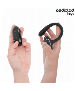 ADDICTED TOYS - ANELLO VIBRANTE PER IL PENE CON TELECOMANDO P-SPOT