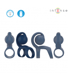 INTENSE - ANELLO FALLICO TYSON CON PALLA VIBRANTE Ø 3,2 CM