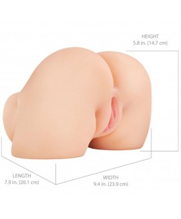 PDX ELITE - SHAKETHAT ASS MASTURBATORE REALISTICO PER VAGINA E ANO CON VIBRAZIONE