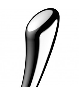 SATISFYER - DILDO A DOPPIA ESTREMITÀ IN ACCIAIO INOX COSMIC CREST 1