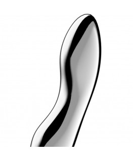 SATISFYER - DILDO A DOPPIA ESTREMITÀ IN ACCIAIO INOX COSMIC CREST 2