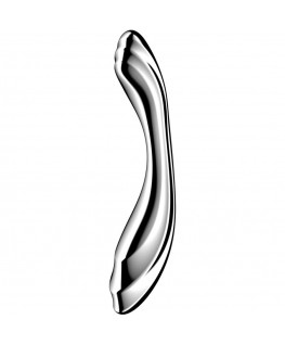 SATISFYER - DILDO A DOPPIA ESTREMITÀ IN ACCIAIO INOX PURE GRAVITY 2