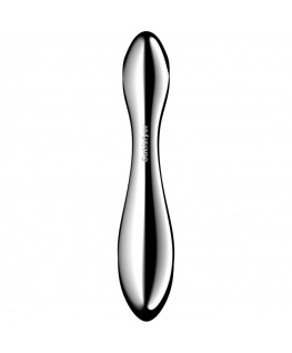 SATISFYER - DILDO A DOPPIA ESTREMITÀ IN ACCIAIO INOX PURE GRAVITY 2