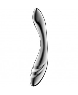 SATISFYER - DILDO A DOPPIA ESTREMITÀ IN ACCIAIO INOX PURE GRAVITY 3 SATISFYER - DILDO A DOPPIA ESTREMITÀ IN ACCIAIO INOX PURE GRAVITY 3 che trovi in offerta solo su SexyShopOnline a -35% di sconto