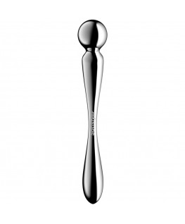 SATISFYER - DILDO A DOPPIA ESTREMITÀ IN ACCIAIO INOX STAR FORCE 2