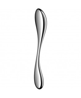 SATISFYER - DILDO A DOPPIA ESTREMITÀ IN ACCIAIO INOX STAR FORCE 3