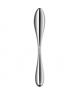 SATISFYER - DILDO A DOPPIA ESTREMITÀ IN ACCIAIO INOX STAR FORCE 3