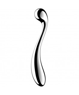 SATISFYER - DILDO A DOPPIA ESTREMITÀ IN ACCIAIO INOX STAR FORCE 4