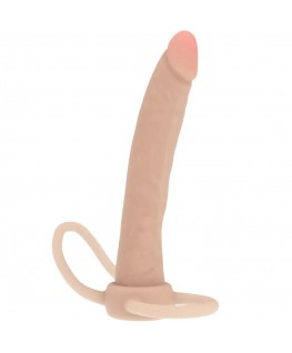 GET REAL - PENETRATORE ANALE IN SILICONE DOUBLE TROUBLE 16 CM
