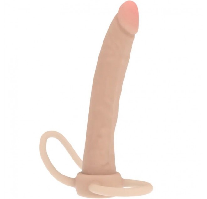 GET REAL - PENETRATORE ANALE IN SILICONE DOUBLE TROUBLE 16 CM