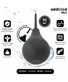 ADDICTED TOYS - DETERGENTE ANALE DA VIAGGIO TAGLIA S 90 ML