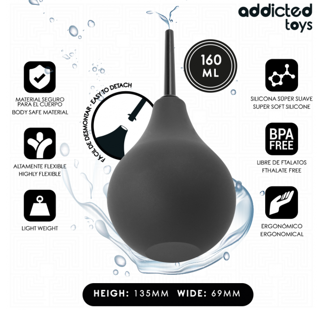 ADDICTED TOYS - DETERGENTE ANALE DA VIAGGIO TAGLIA M 160 ML