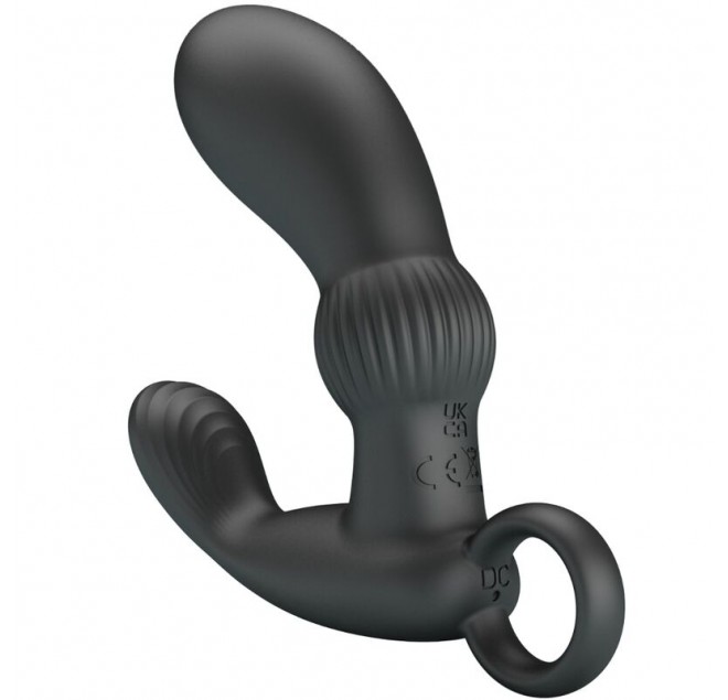 PRETTY LOVE - CAYLA VIBRATORE ANALE MASSAGGIATORE NERO