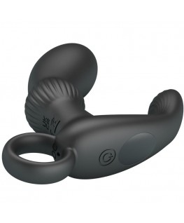 PRETTY LOVE - CAYLA VIBRATORE ANALE MASSAGGIATORE NERO