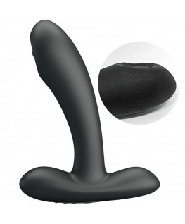 PRETTY LOVE - REMINGTON MASSAGGIATORE VIBRANTE ANALE E VAGINALE NERO